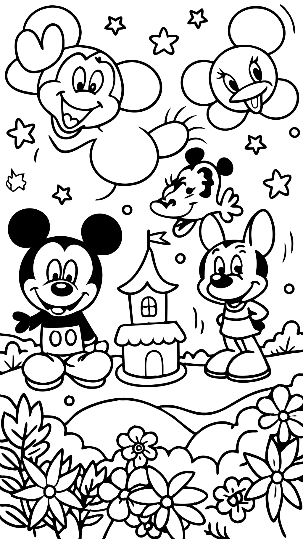 disney coloring pages for kids